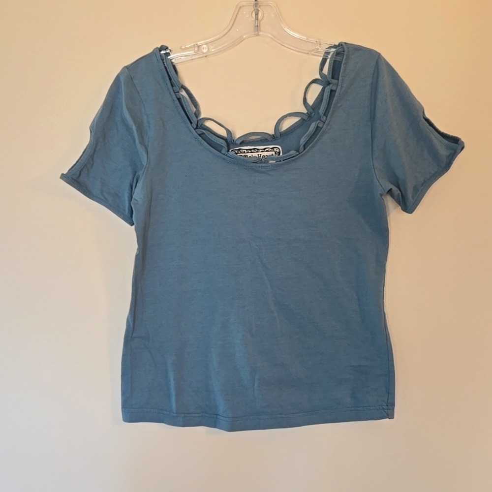 Effie's Heart Top in BLUE